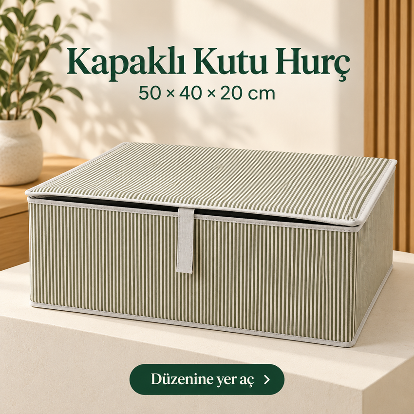 Kutu Hurç — 50 × 40 × 20 cm